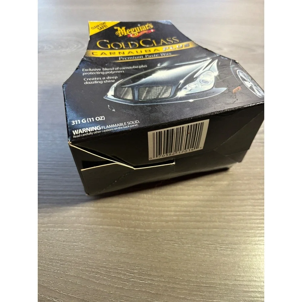 Meguiars‎ Gold Class Carnauba Plus Premium Paste Wax 11oz G7014J with Applicator